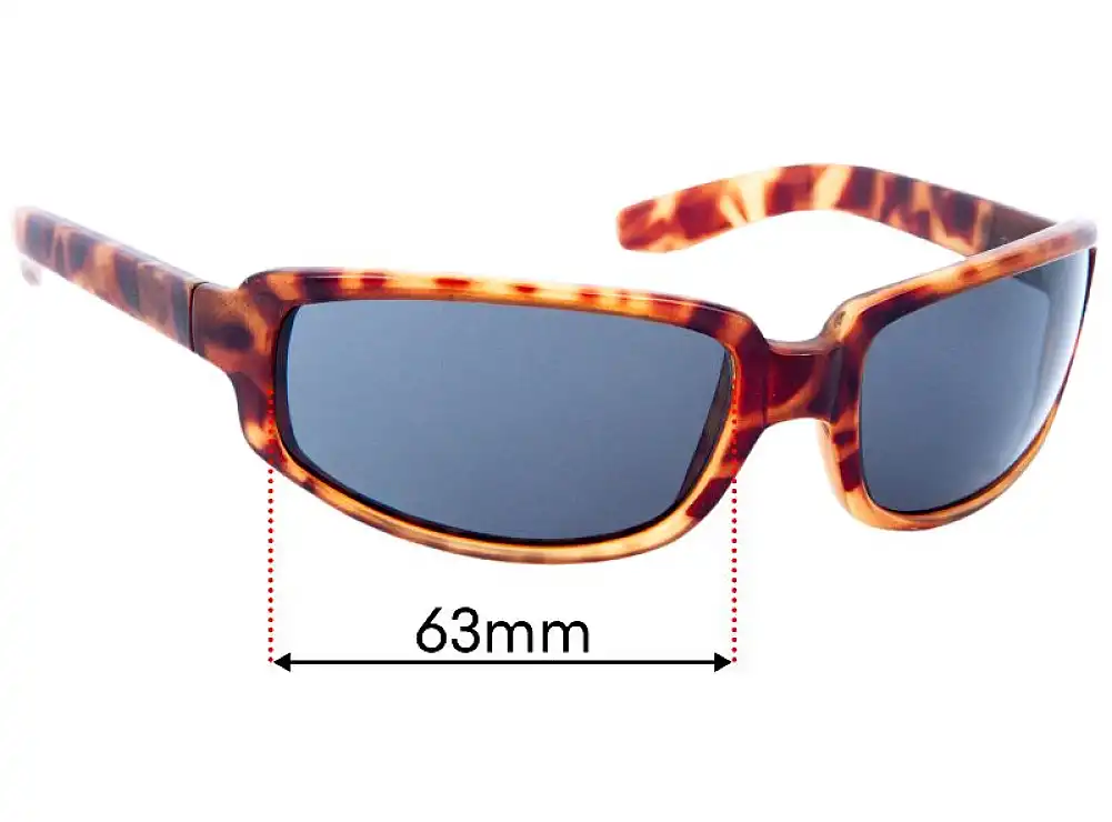 Black Flys Roll The Flys - Lucky Fly 63mm Replacement Lenses